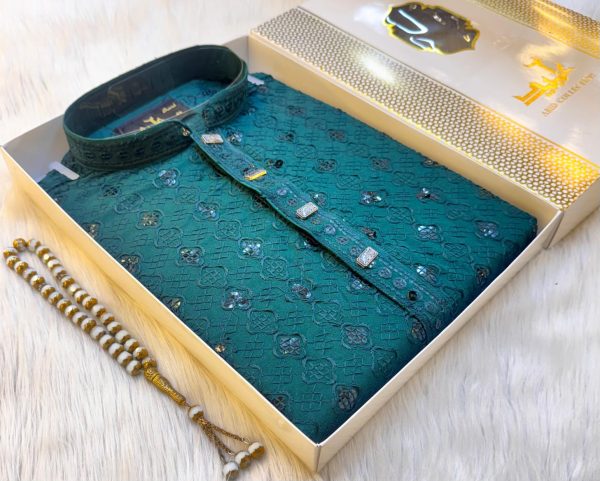 ✨প্রিমিয়াম কটন রেওয়ান সিকোয়েন্স পান্জাবি