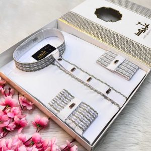 👑 প্রিমিয়াম রাজকীয় এমব্রয়ডারি পান্জাবি