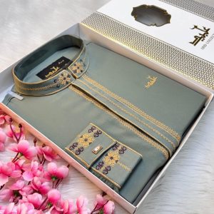 👑 প্রিমিয়াম রাজকীয় এমব্রয়ডারি পান্জাবি
