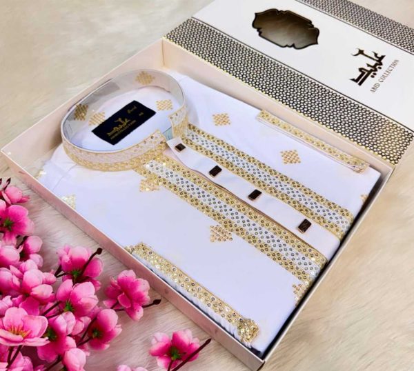👑 প্রিমিয়াম রাজকীয় এমব্রয়ডারি পান্জাবি