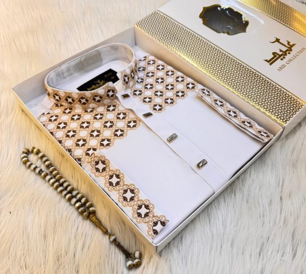 👑 প্রিমিয়াম রাজকীয় এমব্রয়ডারি পান্জাবি