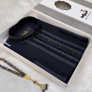 👑 প্রিমিয়াম রাজকীয় এমব্রয়ডারি পান্জাবি