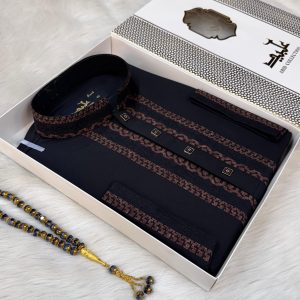 👑 প্রিমিয়াম রাজকীয় এমব্রয়ডারি পান্জাবি