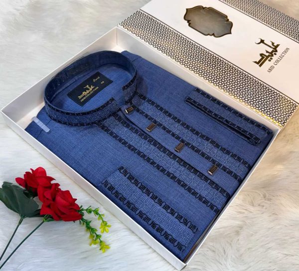 👑 প্রিমিয়াম রাজকীয় এমব্রয়ডারি পান্জাবি