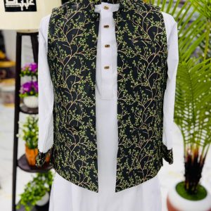 ✨প্রিমিয়াম রাজকীয় কাতান কটি-পাঞ্জাবি