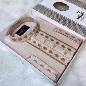 👑 প্রিমিয়াম রাজকীয় এমব্রয়ডারি পান্জাবি