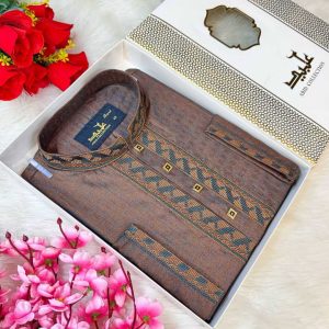 👑 প্রিমিয়াম রাজকীয় এমব্রয়ডারি পান্জাবি