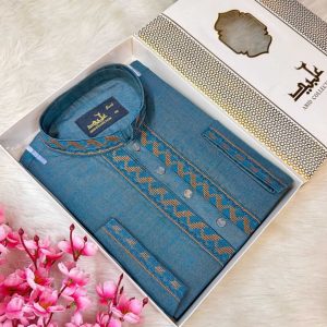 👑 প্রিমিয়াম রাজকীয় এমব্রয়ডারি পান্জাবি